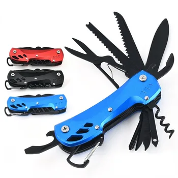 Multifunctional Folding Knife Portable Stainless Steel Pocket Knife Outdoor Camping Emergency CombinationTool