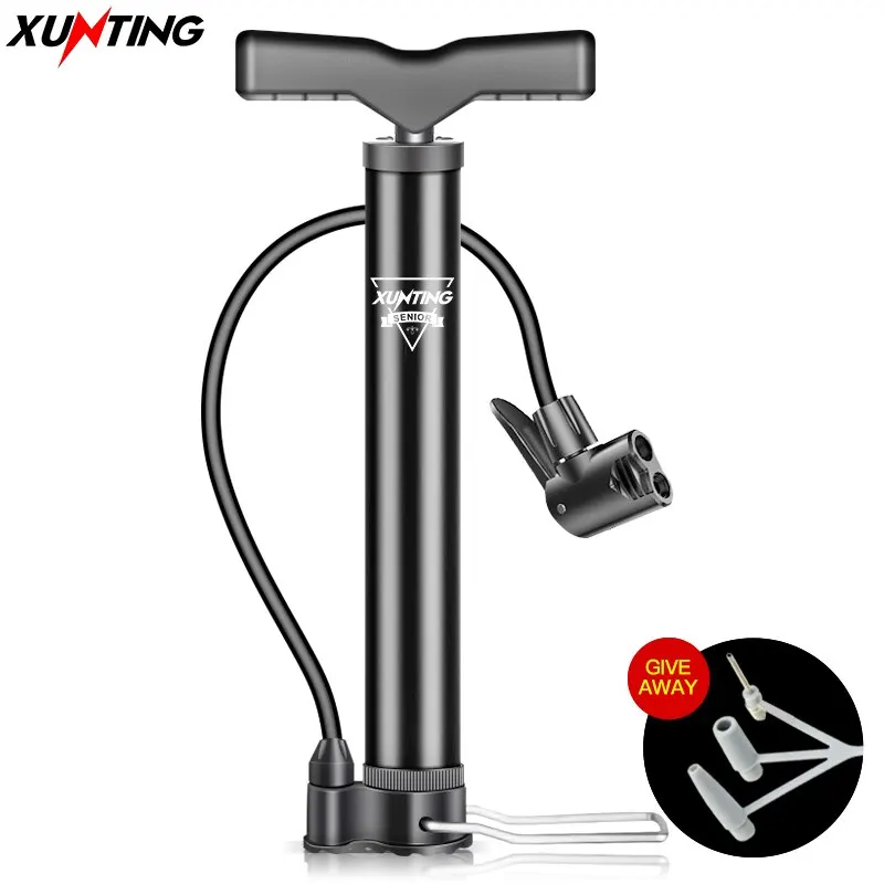Bike Pump MAX 140PSI Portable Mini For Bicycle Basketball