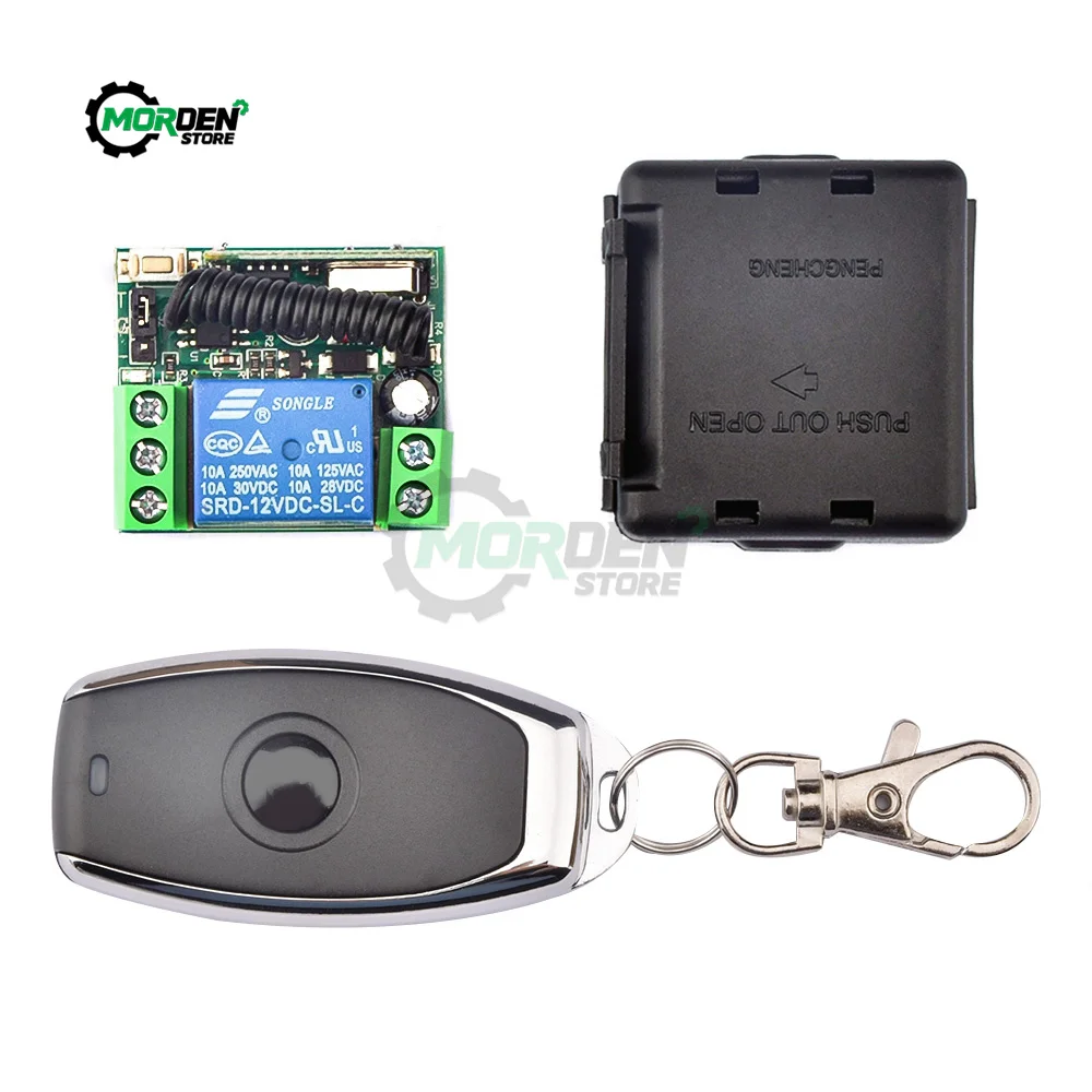 Acquista Interruttore Del Trasmettitore Del Telecomando Senza Fili Con Modulo Ricevitore RF 433 MHZ Telecomando LED DC 12V In Italia A Partire Da 10 - Foto 9
