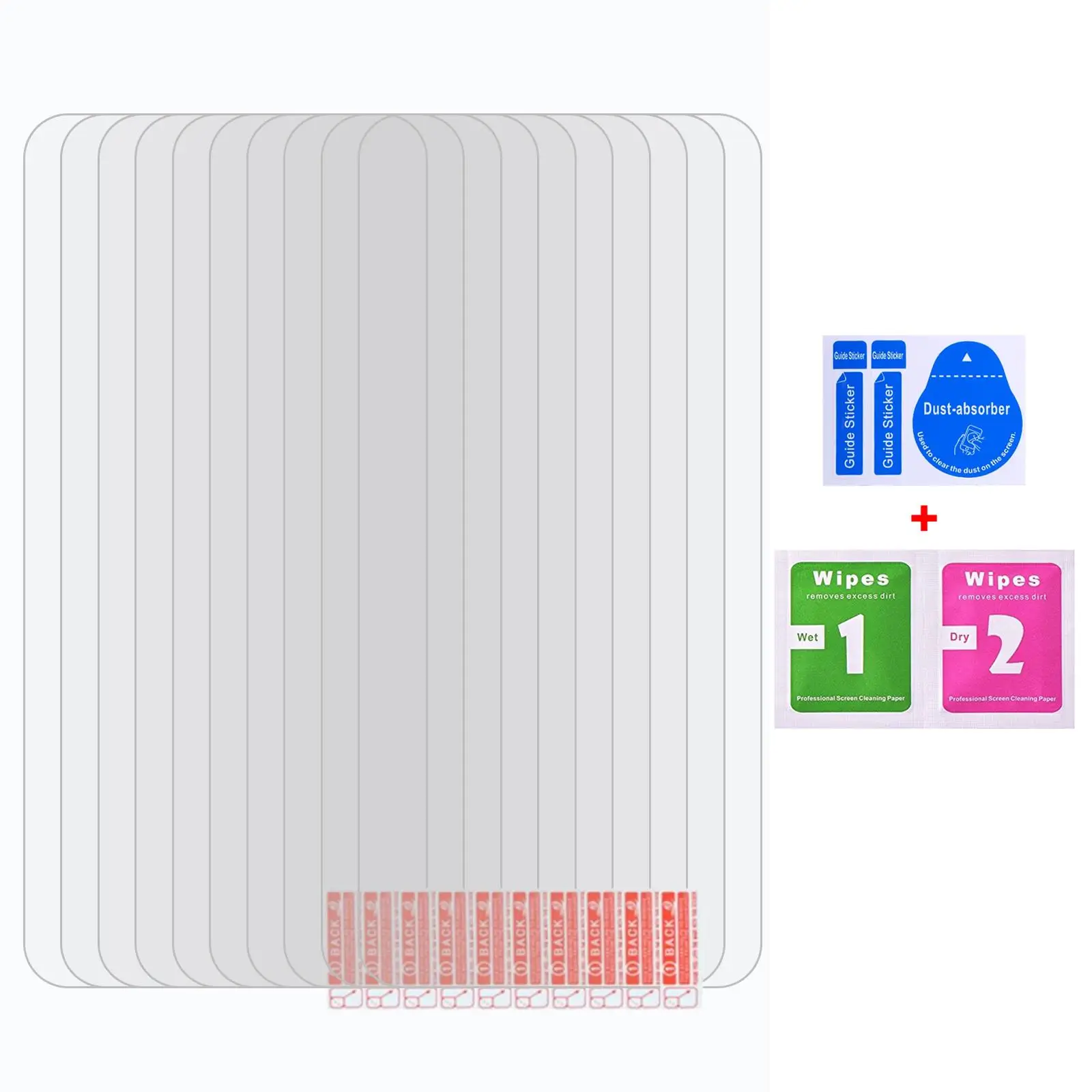 For Unihertz 8849 Tank 4 Pro 10pcs 0.26mm 9H 2.5D Tempered Glass Film