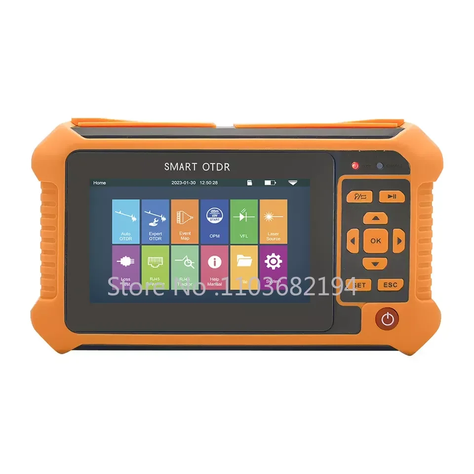 

Smart Mini Otdr Machine with Opm Optical Power Meter Interface for Ftth Touch Screen 60km Optical Fiber Otdr Tester 1310 1550nm