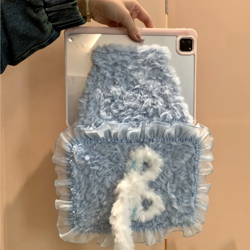 Cute Plush Handmade Tablet Case - Enhanced Protection