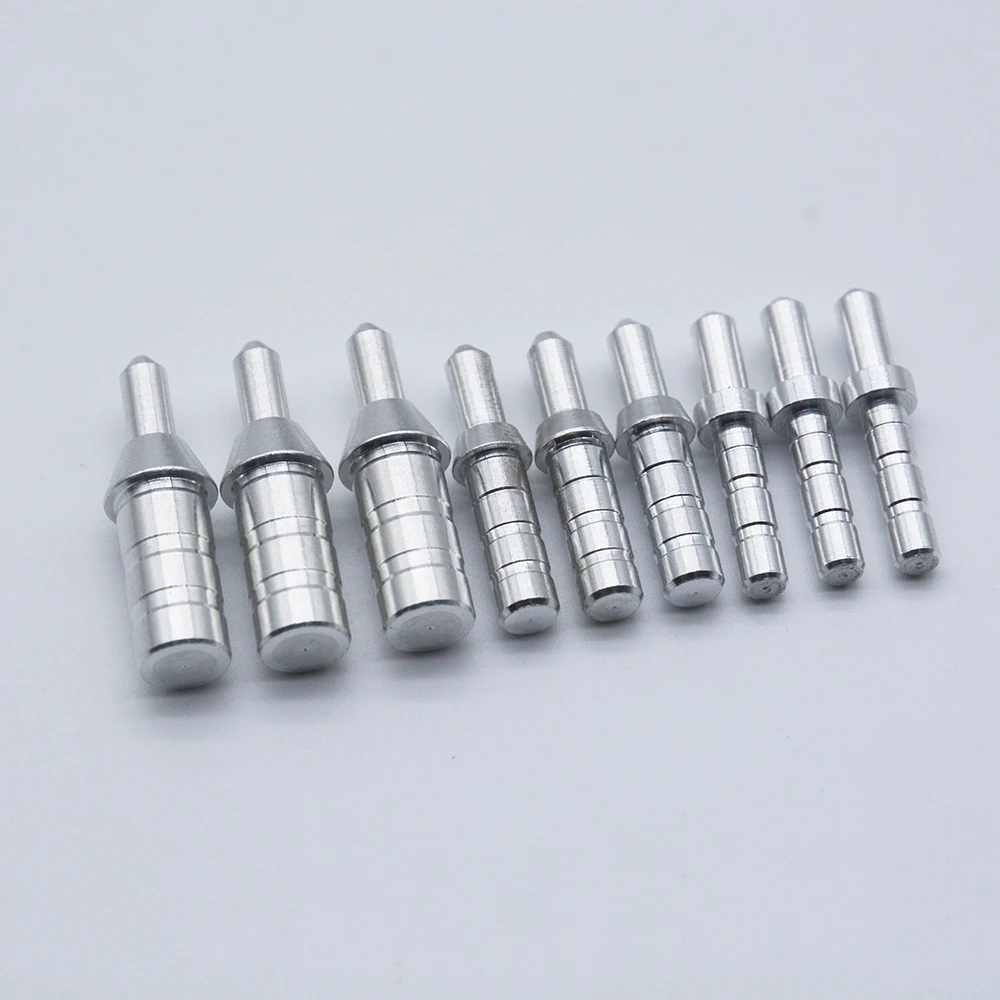 50pcs Arrow Pin Nock ID3.2/4.2/6.2mm Bushing DIY Arrow Nock Pins Adapter for Arrow Shaft Archery 3