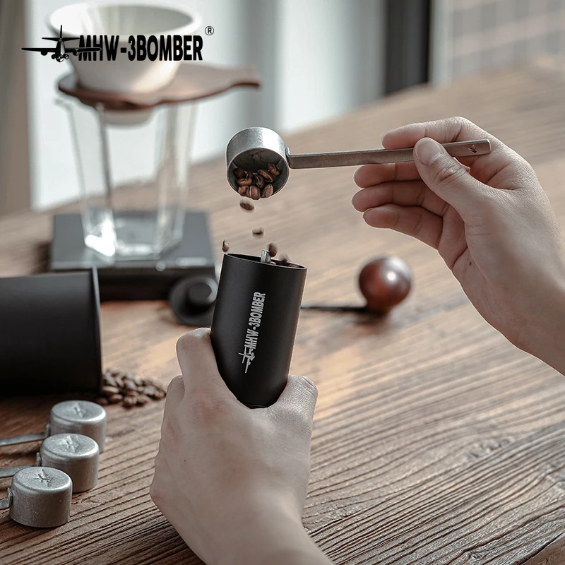 MHW-3BOMBER Coffee Measuring Scoop Set - Stainless...