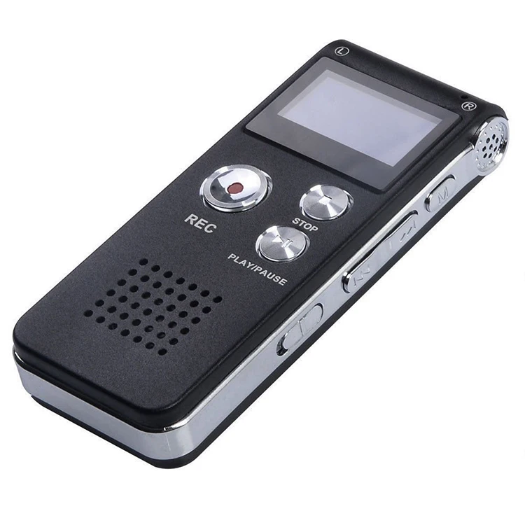 

Hot Selling SK012 Voice Activated Recorder With Screen Portable Professional HD Audio Digital Voice Recorders 8GB