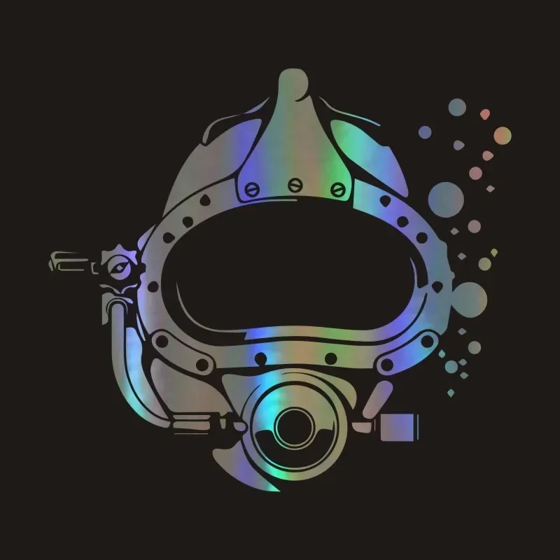

Car Sticker Diver Diving Mask Car Decoration Car Styling Decal Waterproof Custom Sticker 16.6cm*15.1cm