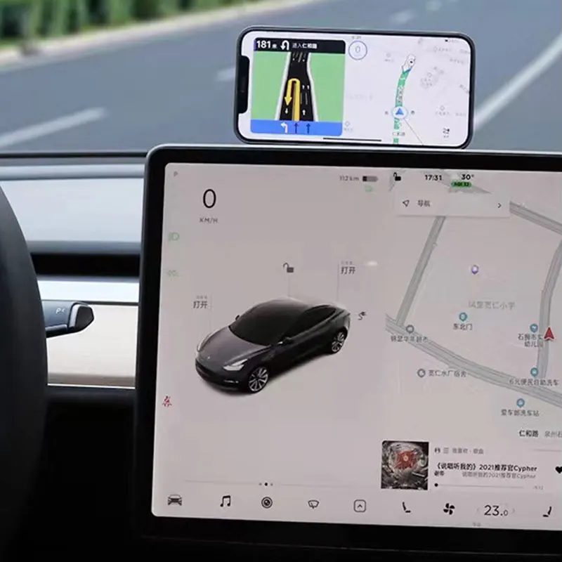 

For Tesla Model 3 Y 2017-2023 Magnetic Car Phone Holder Mount Mobile Cell Phone Stand Universal for all mobile phones 1PC