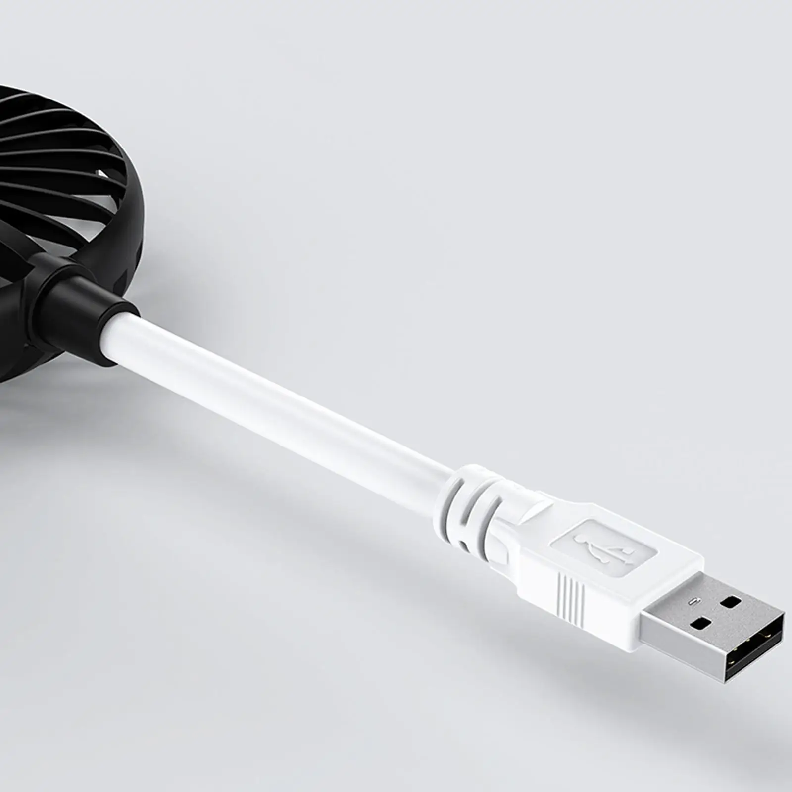 USB Fan 5V 1A Small Personal Fan Flexible Neck for Laptop or PC Multipurpose