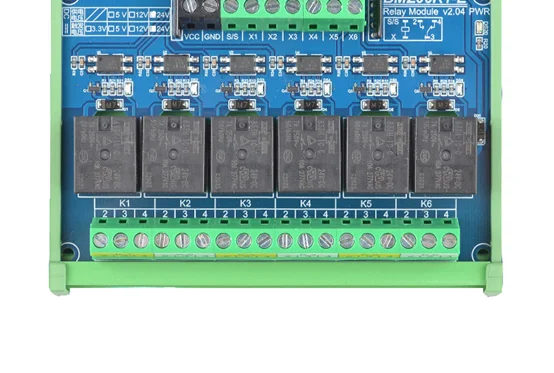 24-Channels Optocoupler Isolation Relay Module PLC Signal Amplifier Board