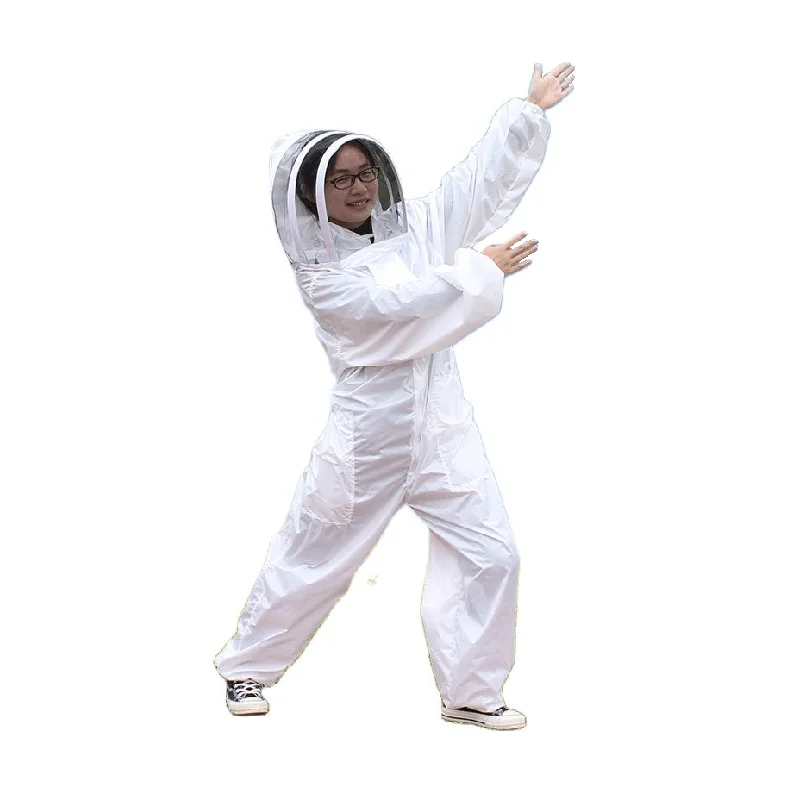 Beekeeping Equipment Bee Clothing Breathable Honey Suit Sunscreen Beekeepers Tools Costume Supplies Gardening Overalls