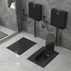 L Toilet Water Tank with Cover Plate Small Apartment Potty Chair Shower Room 1