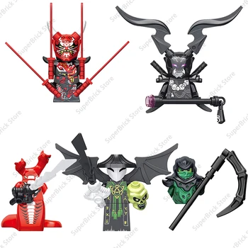 Hot Cartoon Ninja Kai Mini Action Figures Model Building Blocks Dolls Classics Anti Character Collection Bricks Kids Toys Gift 1