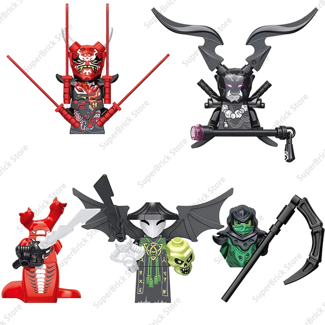 Hot Cartoon Ninja Kai Mini Action Figures Model Building Blocks Dolls Classics Anti Character Collection Bricks Kids Toys Gift 1