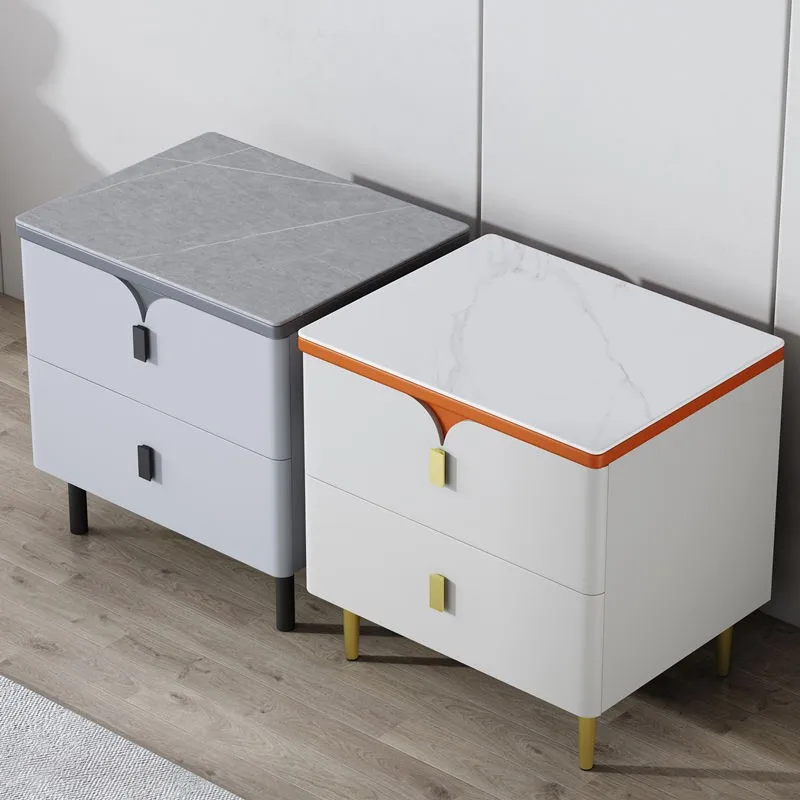 

Nordic Mobile Bedside Table Simple Modern Luxury Bedside Table Cabinet Storage Bedroom Closets Storage Mesa De Noche Furniture 6