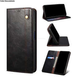 Elegant Solid Color Leather Flip Case with Magnetic Wallet & Card Slots for OPPO Reno5 F (Black)