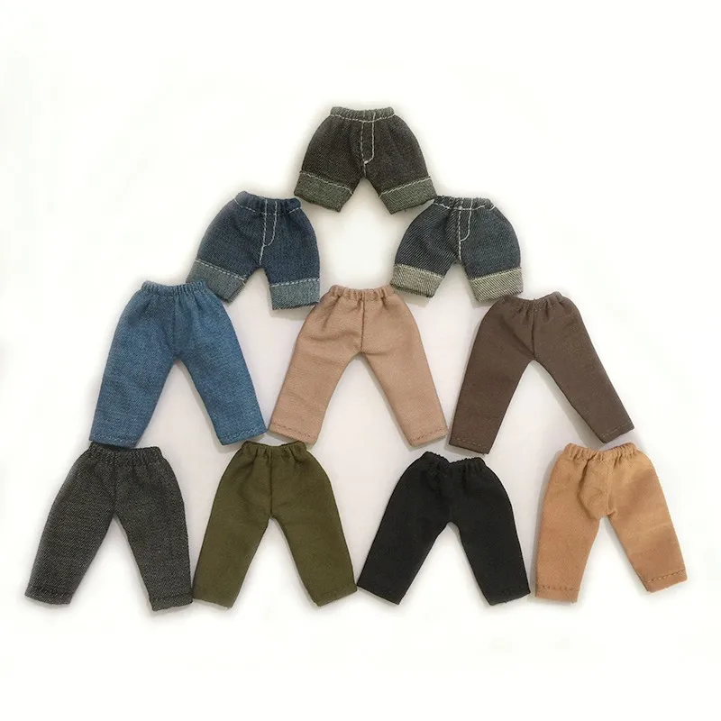 Ob11 Doll Clothes Cool Long Overalls Pant Doll Jeans Casual Pants Doll Accessories For  Ob11, Obitsu 11, Molly, Gsc, 1/12 Bjd 6