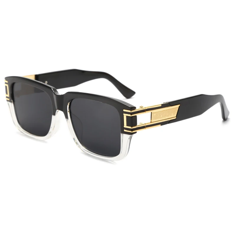 Neu Mode Klassische Quadratische Sonnenbrille Männer Vintage Marke Design Sonnenbrille Frauen Shades UV400_voghion.com