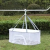 4 Layer Drying Net Herbs with Zips Fish Hanging Basket Folding Anti-Fly Fine-Grained Grid Drying for Fish/Vegetables/Fruit/Herbs 2