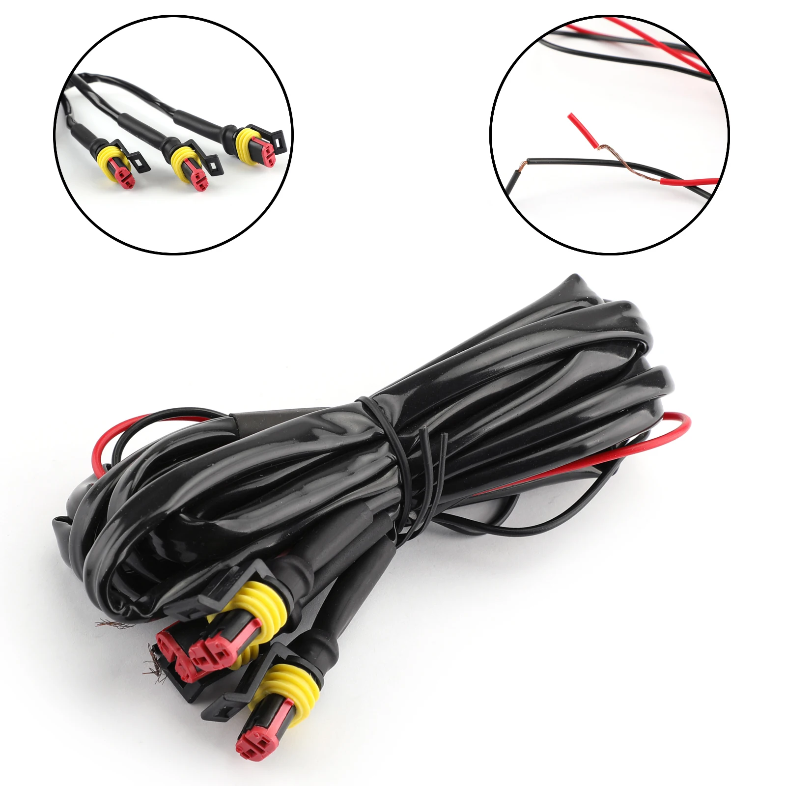 랩터 그릴 LED 라이트 와이어링 하네스 케이블, 포드 F-150 F150 에 적합