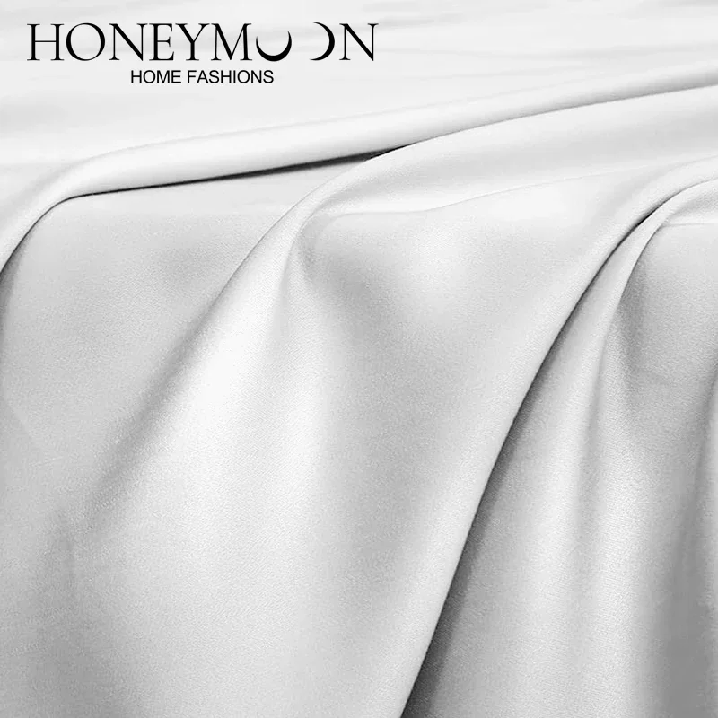 Honeymoon Luxury cooling bamboo lyocell fabric cotton bulk bed Sheets nature softer than silk ding cover sheet Set