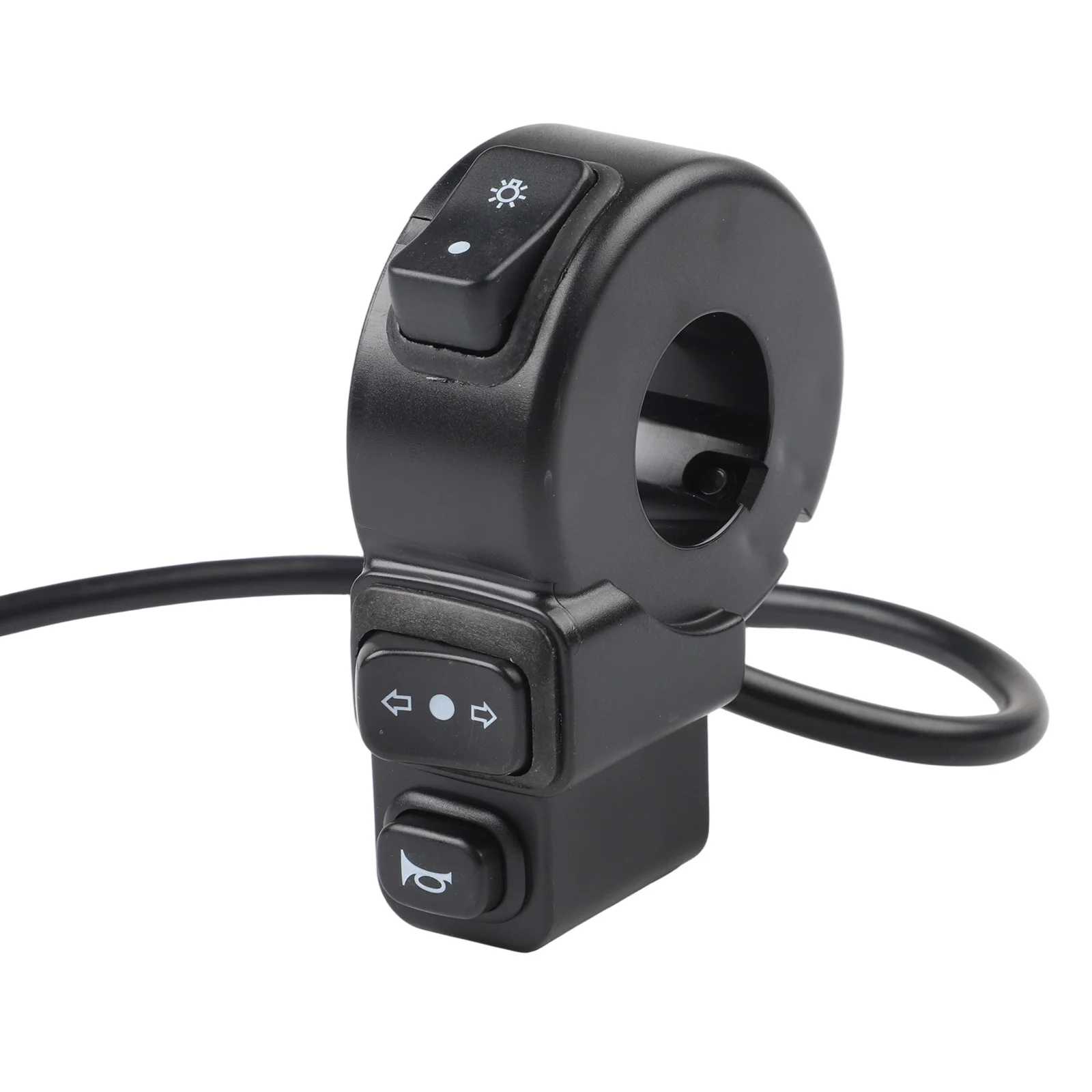 Interruptor de bocina de luz para motocicleta 3 en 1, interruptor de giro para faros ATV Quad, interruptores de Control de encendido/apagado de señal de giro ﻿ para ATV