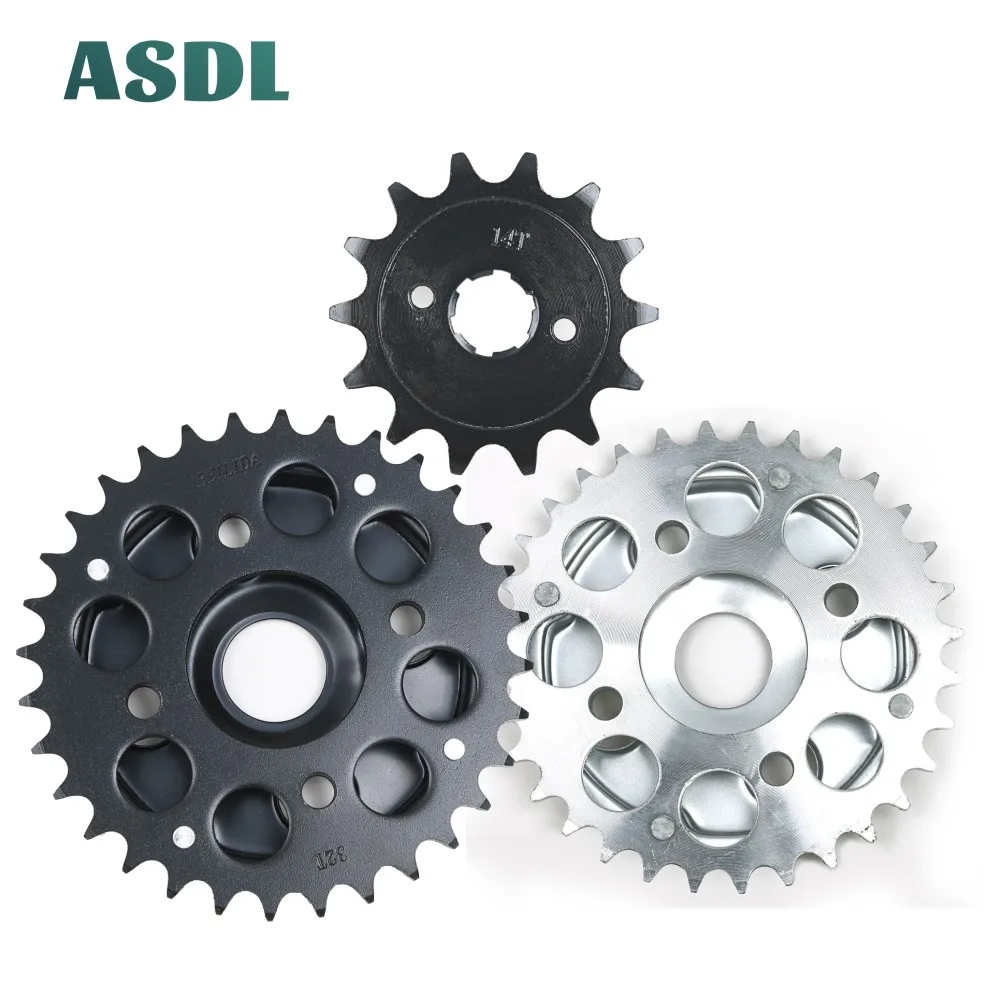 520H 14T 32T Motorcycle Best Transmission Drive Chain and front rear sprocket set for HONDA CA250 Rebel CA 250 14 32 teeth
