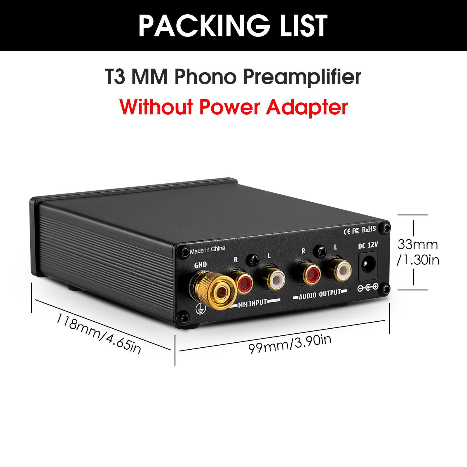 Áudio Stereo, Preamplifier Vacuum Tube