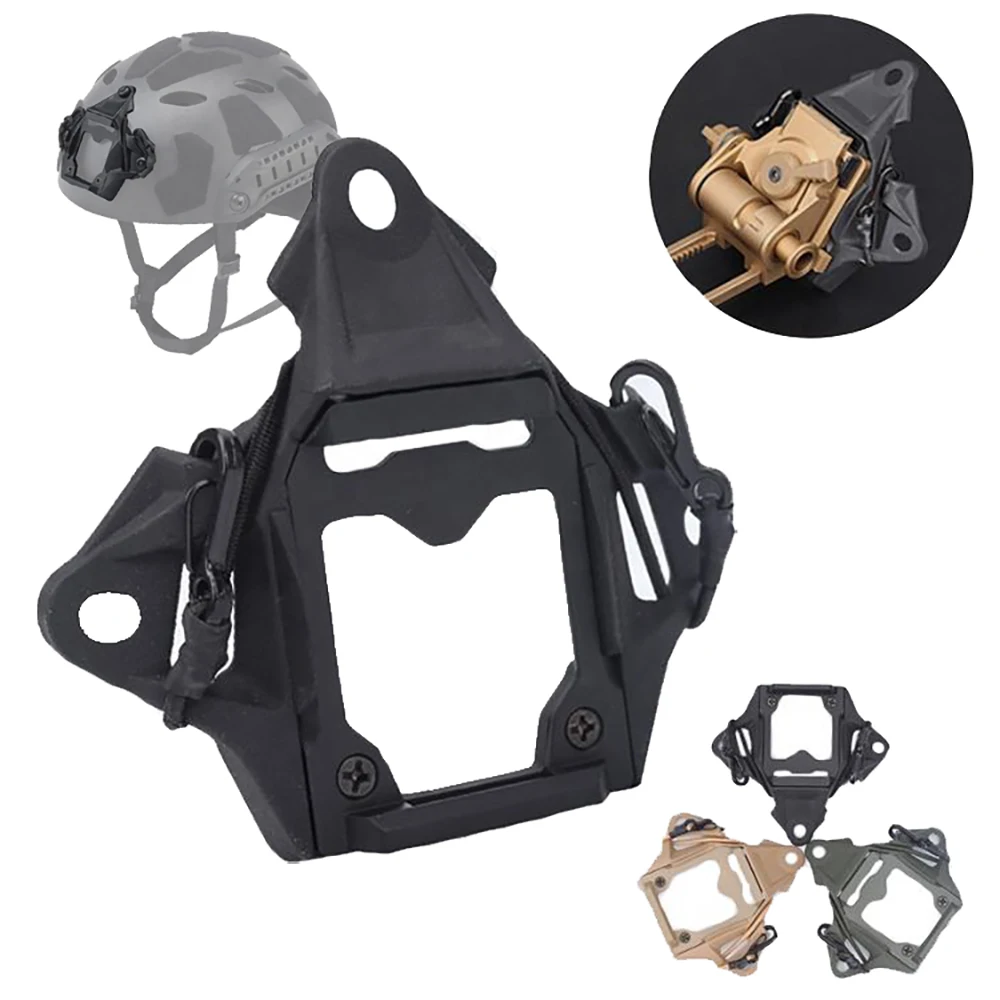 

Tactical Helmet Casco Accessory CNC Metal Aluminium Alloy Dried Cuttlefish Modular Bungee VAS Replacement Shroud Hardware Kit