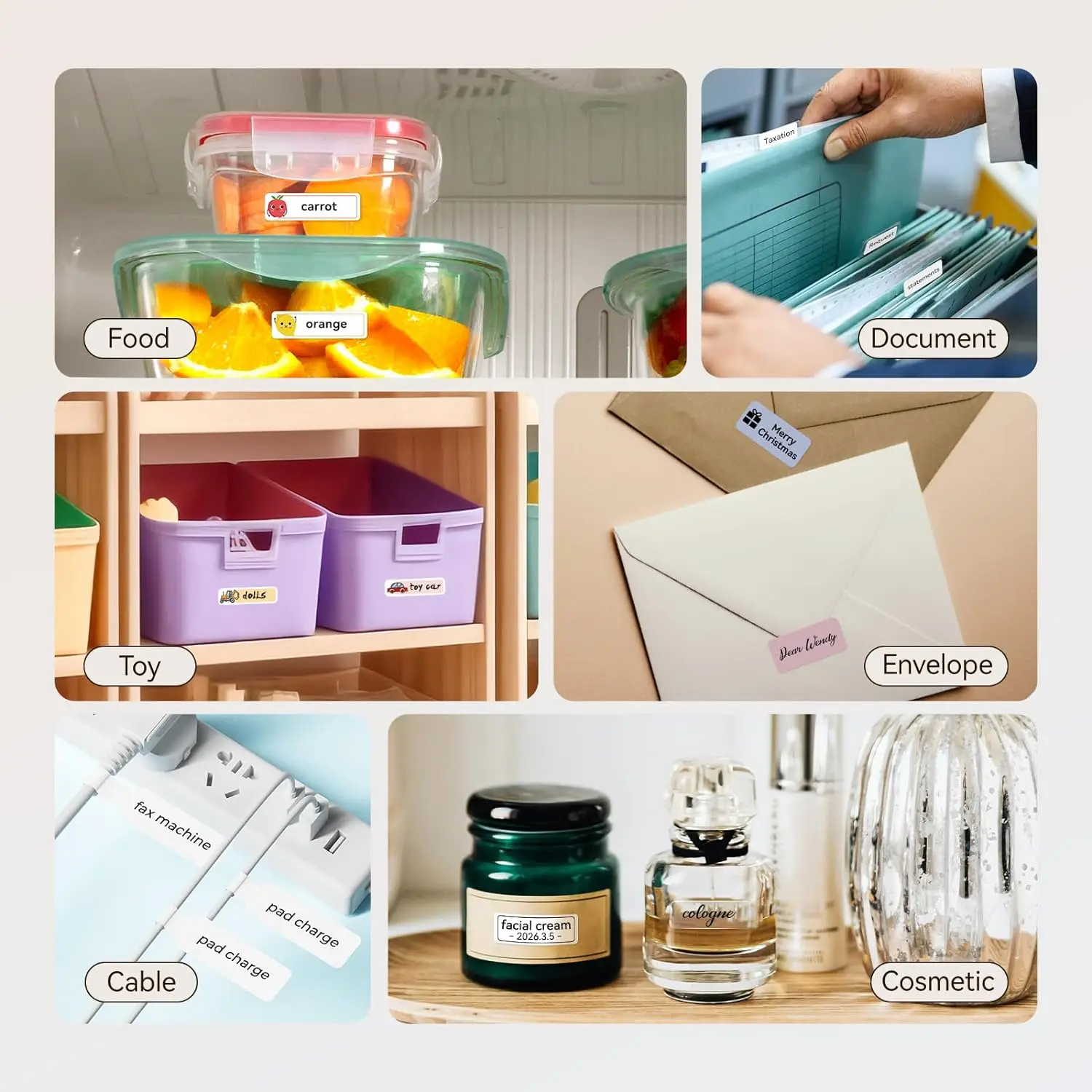 NIIMBOT Label Maker Machine with Tape D110 Upgraded Version Mini Portable Bluetooth Thermal Printer Sticker Maker for Mobile Use