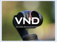 Freewell VND Filters 2-Pack Variable ND Filter 1-5 Stop, 6-9 Stop for DJI Osmo Pocket 3 Profession Photography Accessories 2