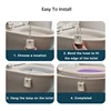 Toilet Night Lights,LED Projection Lamp,Motion Activated Light,10 Colors Waterproof Illuminate Nightlight for Bathroom Decor 4