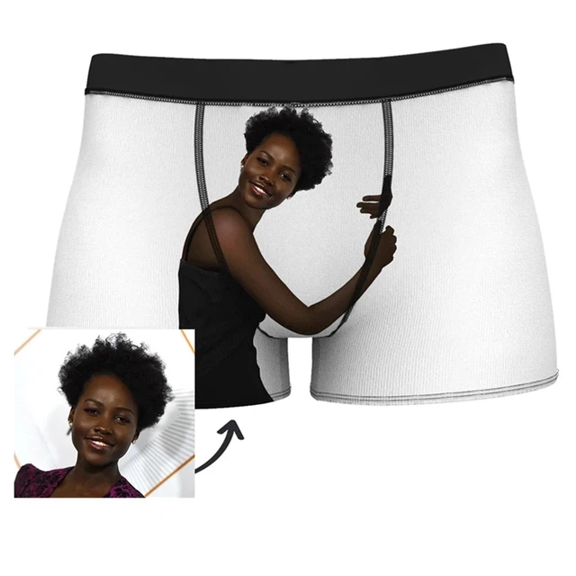 Personalize Funny Photo Man Boxer Shorts - The Perfect Gift for Him!