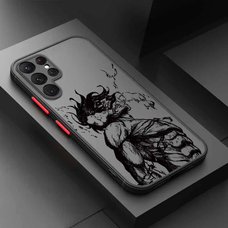 Attack On Titan Frosted Translucent Phone Case