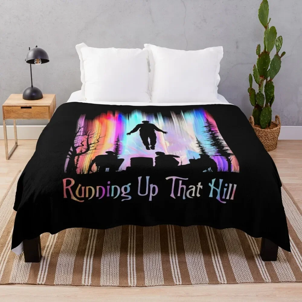 

Running Up That Hill Throw Blanket Hairys Soft Big For Baby Blankets