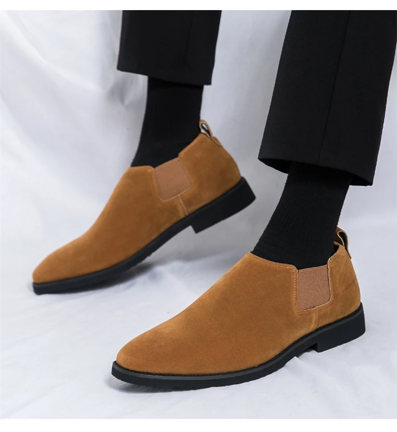 Mann Britischen Stil Casual Schuh Hohe Qualität Business Leder Formale Schuhe für Männer Kleid Designer Original Loafer Mocassin Hombre – Detail 10