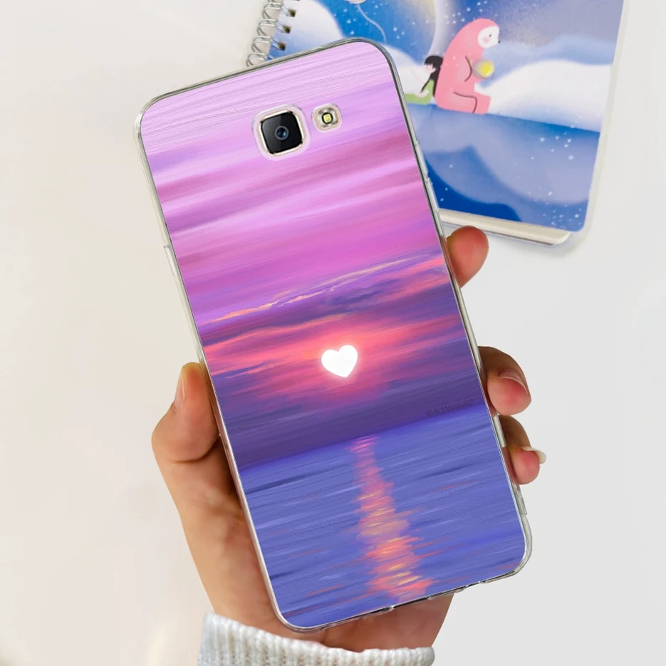 Luxury Painted Soft Slim Phone Case Cover Bumper