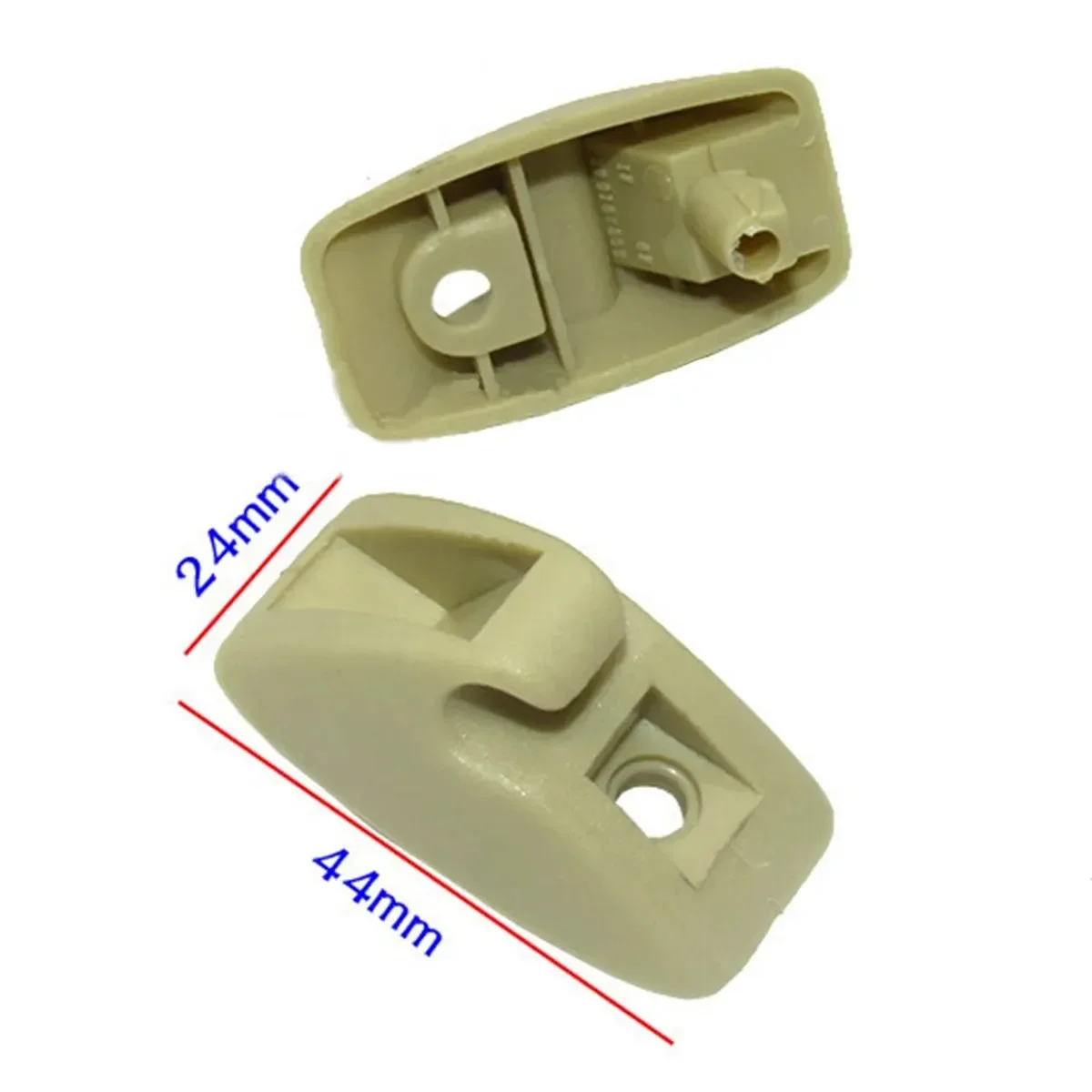 New 2PCS Grey Beige Sun Visor Hook Holder Clip For VW Golf 1 2 Scirocco  Polo Vento Jetta MK1 MK2 Passat B2 B3 B4 Caddy 191857559 - AliExpress