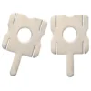 10Pcs U-Shaped Nickel Sheets Spot Welding Nickel Plate Battery Plating Nickle 4S Lithium Battery Pack 4