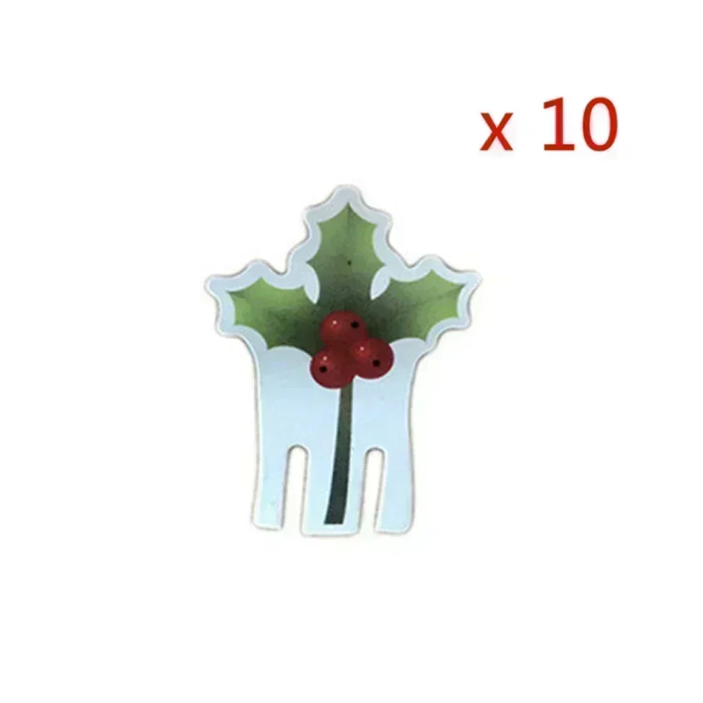 LYNBLY 30 Pezzi Mini Cappello di Natale, Cappello di Natale Porta Posate, Mini cappelli di Babbo Natale, Babbo Natale posate titolari, Natale Decorazioni da Tavola Accessori, Rosso