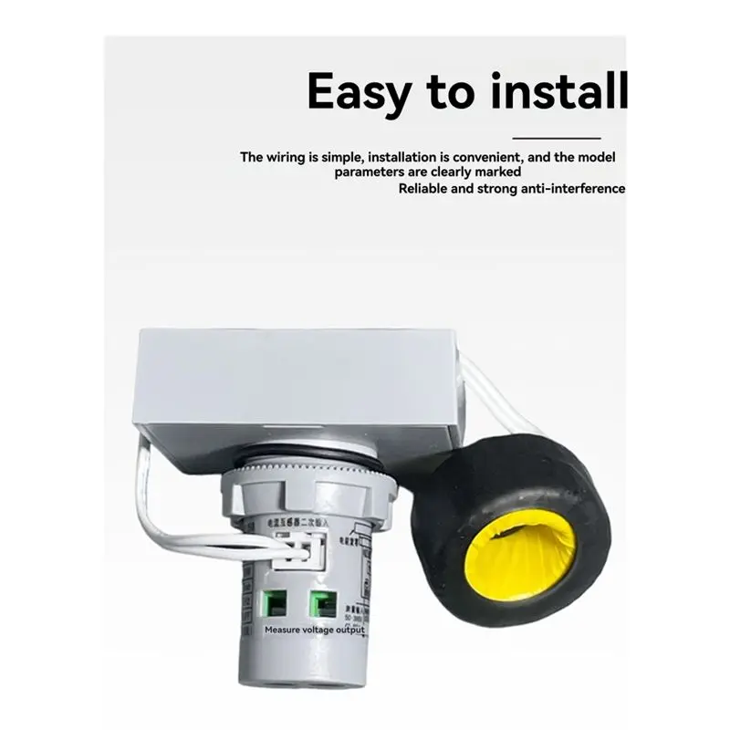 ABLU-AC 50-300V 디지털 전압계 전류계 100A 전력계 주파수계 전압 모니터 전류 계수 전압 암페어 KWH