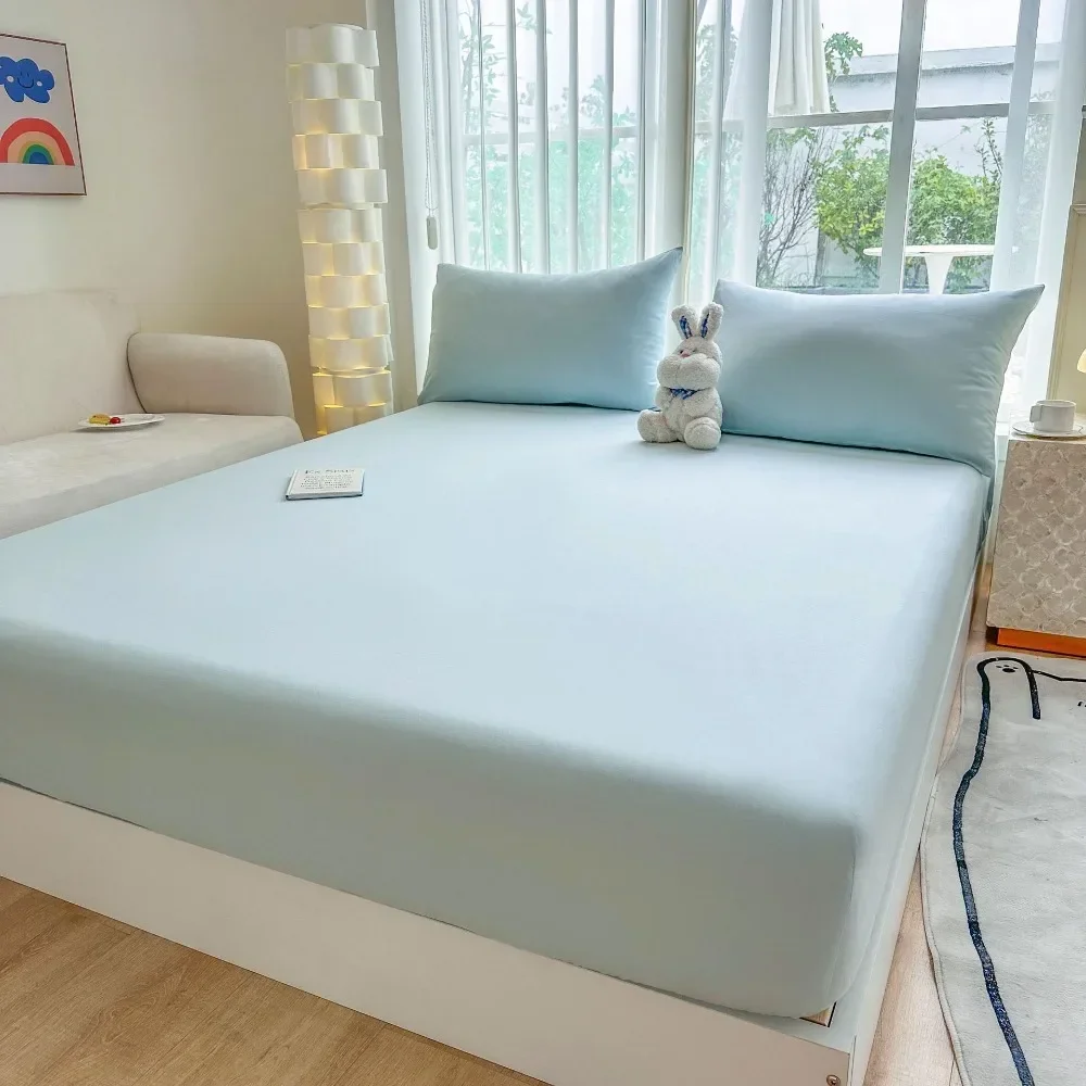 90/120/150/180/200cm Fitted Sheet Elastic Bands Non Slip Adjustable Mattress Covers for Single Double King Queen Bed Bedsheets 3