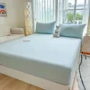 90/120/150/180/200cm Fitted Sheet Elastic Bands Non Slip Adjustable Mattress Covers for Single Double King Queen Bed Bedsheets 3