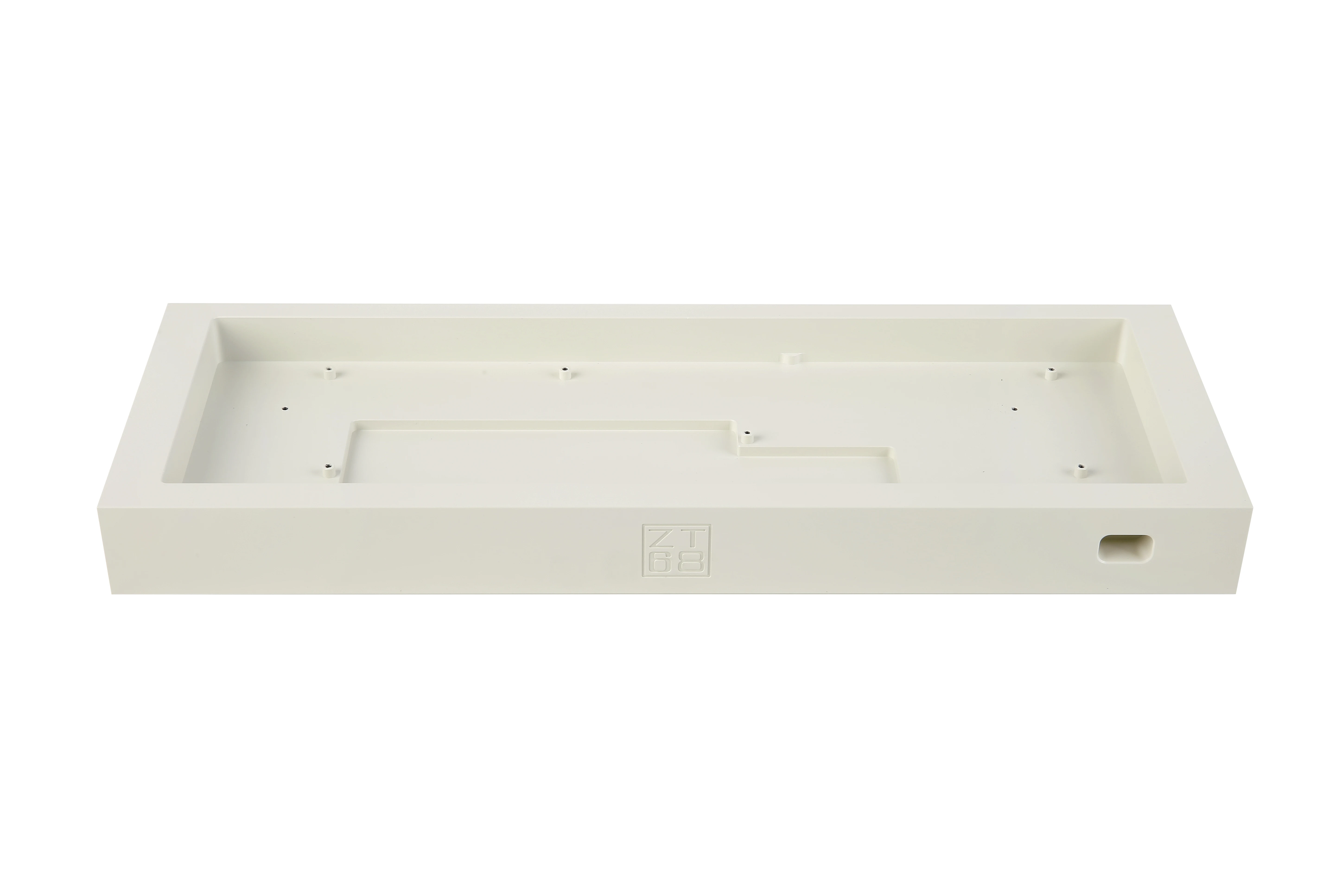 Keebox CNC 알루미늄 합금 기계식 키보드 케이스, ZT68 68 레이아웃, Tada68 홀 양극산화 전기 영동 알루미늄 키보드 케이스