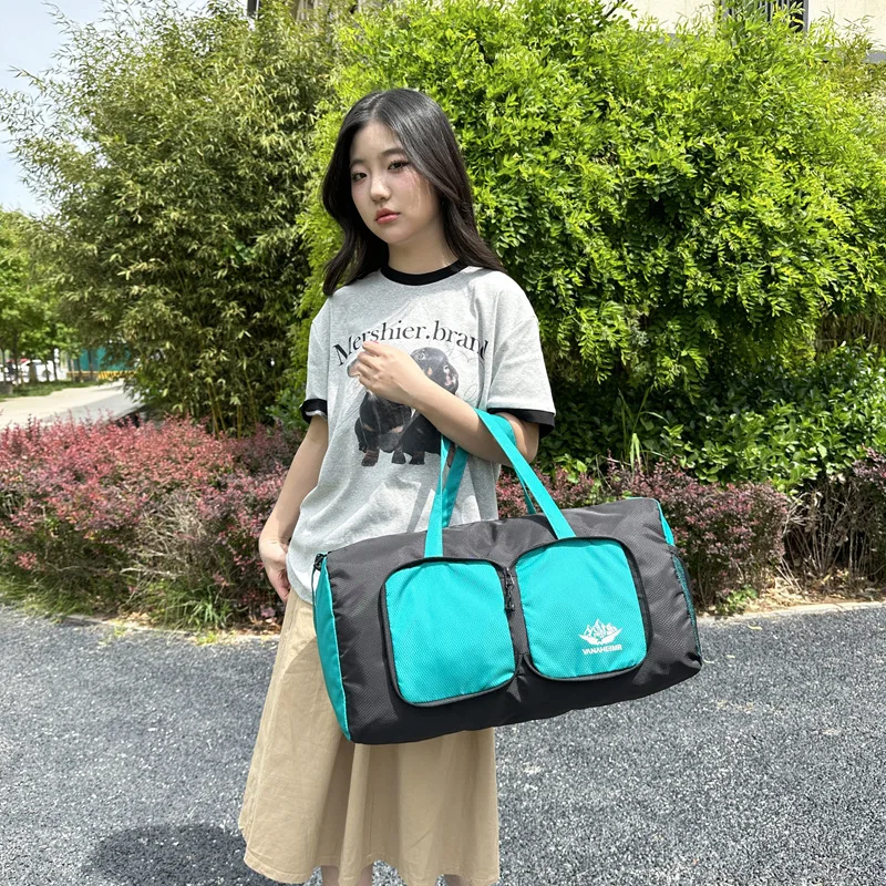 New travel folding bag for men and women with large capacity, lightweight, casual, multi-functional - 3