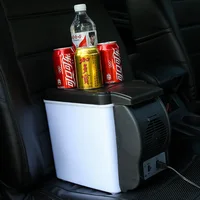 Réfrigérateur de voiture portable, boîte de chauffage et de refroidissement, mini boîte de conservation, indispensable, 6l, 12V 2