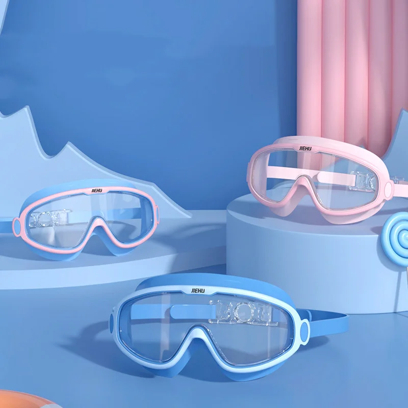 

Student Swimming Goggles Swimming Accessories Waterproof Anti-fog High Definition Color Plated Swimming Goggles Equipment