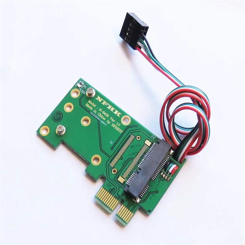 

Mini PCIE WiFi Wireless Network Interface, Controller to X1 Adapter Card