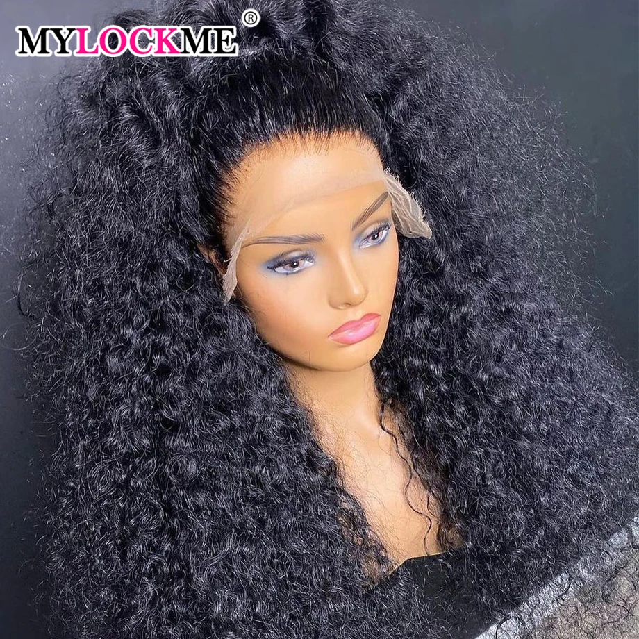 Curly Lace Front Wig Human Hair 13x4 Kinky Curly Lace Frontal Wig