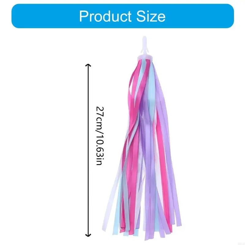 1pair Children Bicycles Coloured Ribbon Decoration Handlebar Tassels Outdoor Cycling Accessories bicycle accessories