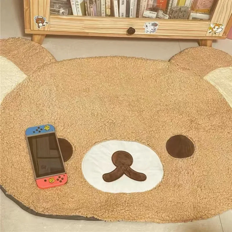 Floor Mat Kuna Bear Carpet Relaxed Bear Cartoon Cute Japan Korea Floor Mat Bedroom Soft Plush Floor Mat